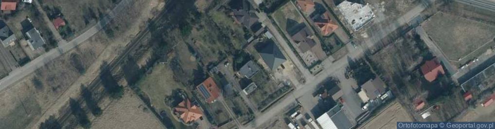 Zdjęcie satelitarne Klinickiego Maksymiliana ul.