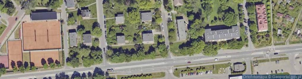 Zdjęcie satelitarne Klonowa ul.