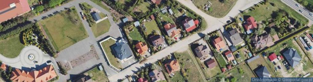 Zdjęcie satelitarne Klonowa ul.