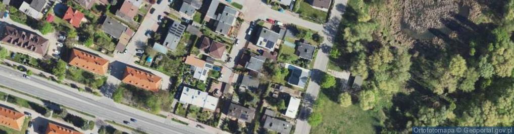 Zdjęcie satelitarne Klonowa ul.