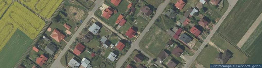 Zdjęcie satelitarne Kłosa, ks. ul.