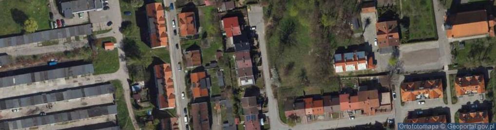 Zdjęcie satelitarne Klimuszki Andrzeja, ks. ul.