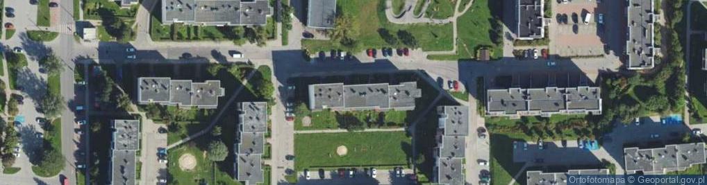 Zdjęcie satelitarne Kłoczowskiego Piotra ul.