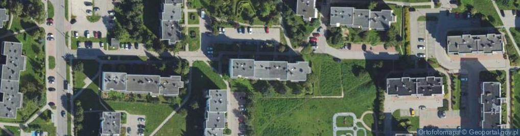 Zdjęcie satelitarne Kłoczowskiego Piotra ul.