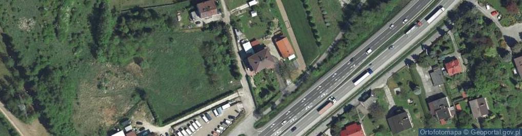 Zdjęcie satelitarne Klimkówka ul.