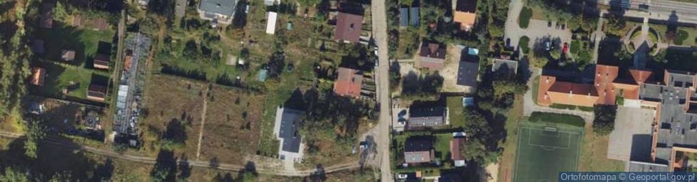 Zdjęcie satelitarne Klimatyczna ul.