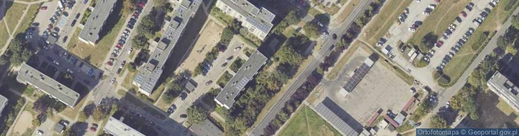 Zdjęcie satelitarne Kleeberga Franciszka, gen. ul.