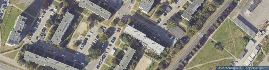 Zdjęcie satelitarne Kleeberga Franciszka, gen. ul.