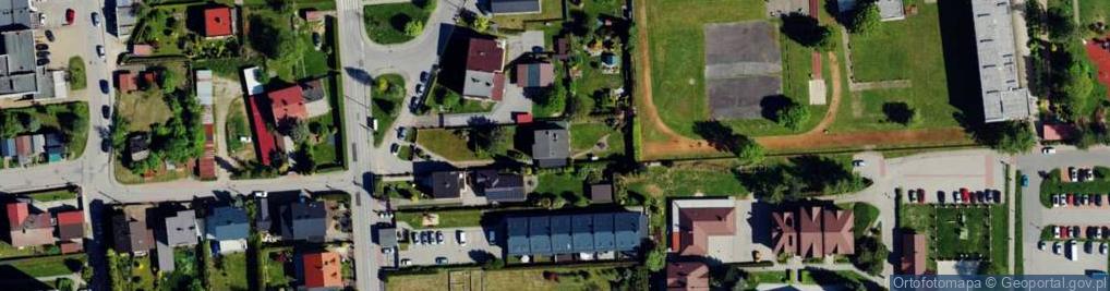 Zdjęcie satelitarne Kleparz ul.