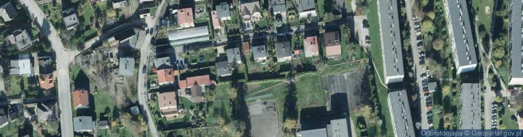 Zdjęcie satelitarne Kleparz ul.