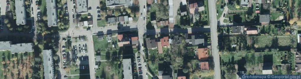 Zdjęcie satelitarne Kleparz Boczna ul.