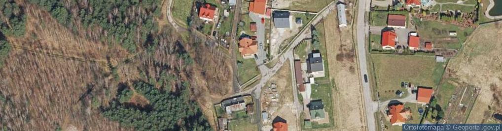 Zdjęcie satelitarne Klecka ul.