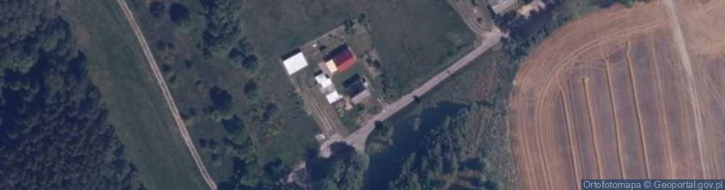 Zdjęcie satelitarne Kłanino ul.