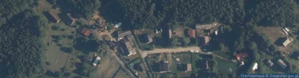 Zdjęcie satelitarne Klaniny ul.