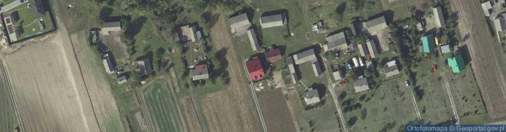 Zdjęcie satelitarne Klarów ul.