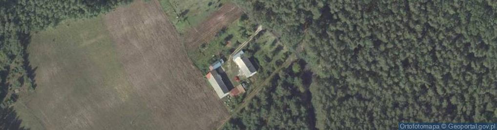 Zdjęcie satelitarne Klarów ul.