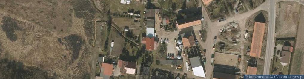 Zdjęcie satelitarne Klecin ul.