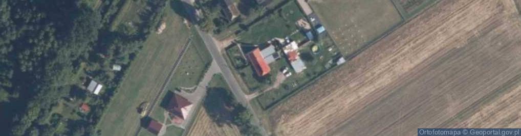 Zdjęcie satelitarne Klęcino ul.