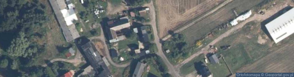Zdjęcie satelitarne Klęcino ul.
