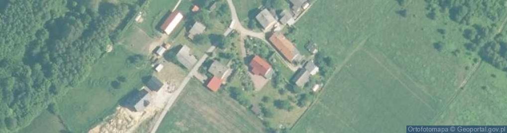 Zdjęcie satelitarne Klecza Górna ul.