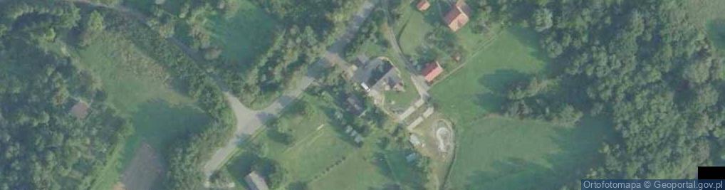 Zdjęcie satelitarne Klęczana ul.
