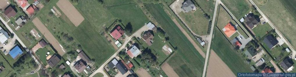 Zdjęcie satelitarne Klęczany ul.