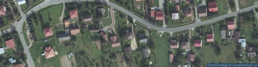 Zdjęcie satelitarne Klęczany ul.