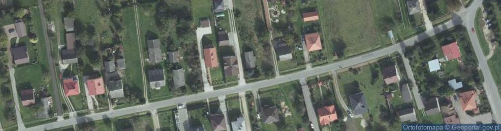 Zdjęcie satelitarne Klęczany ul.
