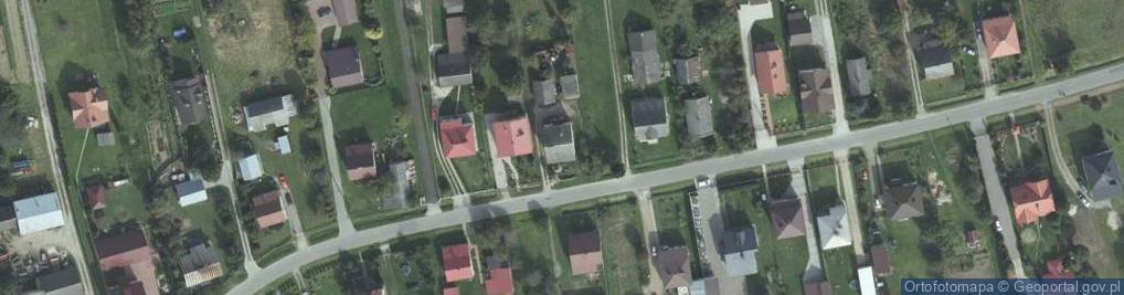 Zdjęcie satelitarne Klęczany ul.