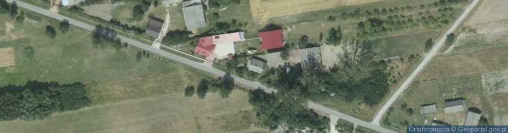 Zdjęcie satelitarne Klępie Dolne ul.