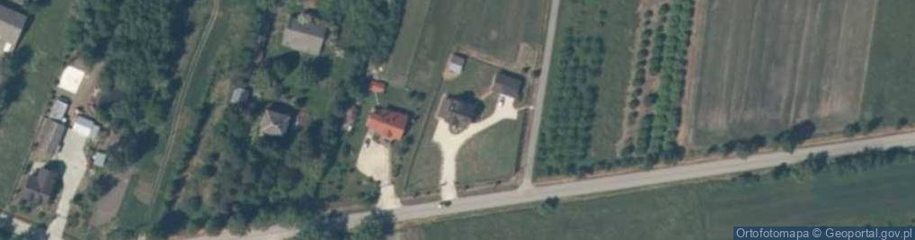 Zdjęcie satelitarne Klępie Dolne ul.
