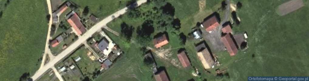 Zdjęcie satelitarne Klewno ul.