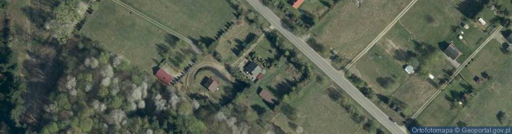 Zdjęcie satelitarne Klimkówka ul.