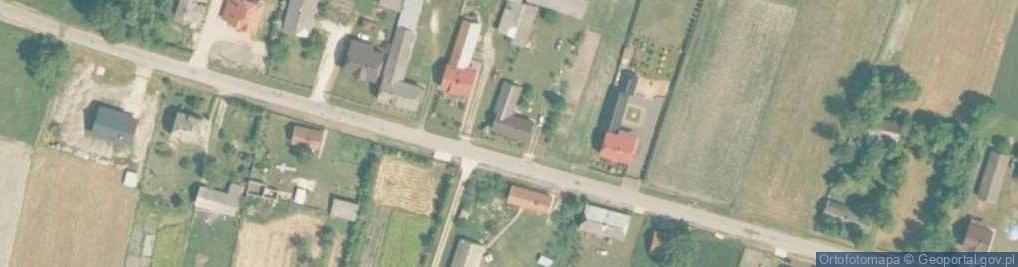 Zdjęcie satelitarne Klimontów ul.