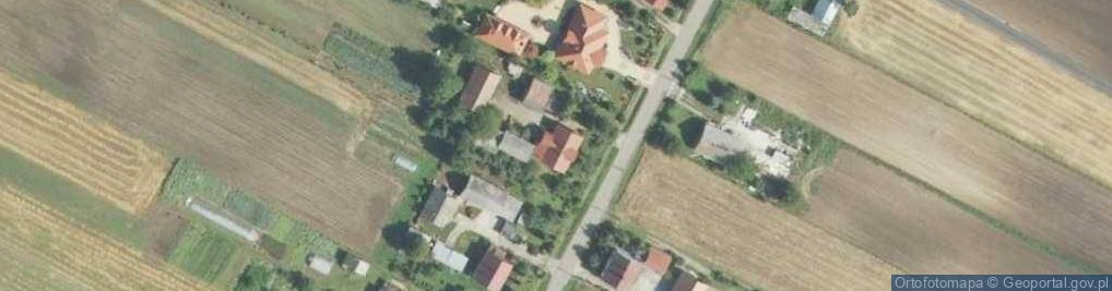 Zdjęcie satelitarne Klimontów ul.