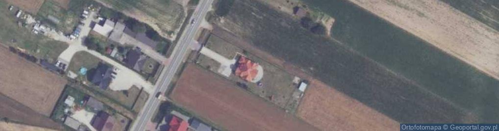 Zdjęcie satelitarne Klimontów ul.