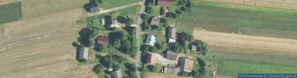Zdjęcie satelitarne Klimontów ul.