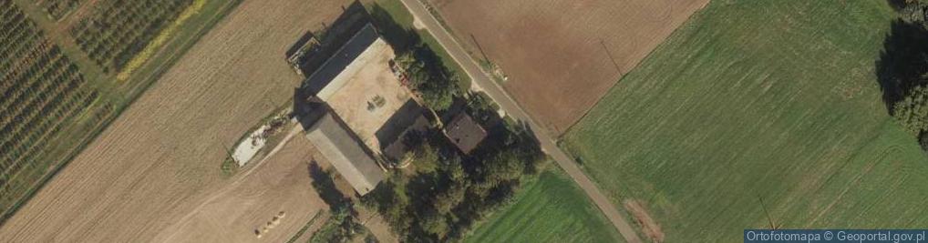 Zdjęcie satelitarne Kłobia ul.