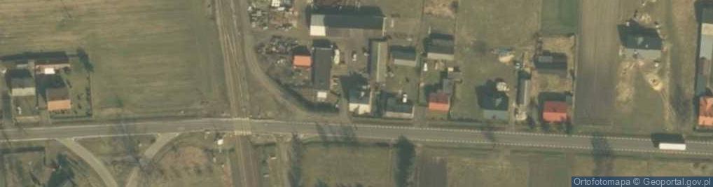 Zdjęcie satelitarne Kłódno ul.