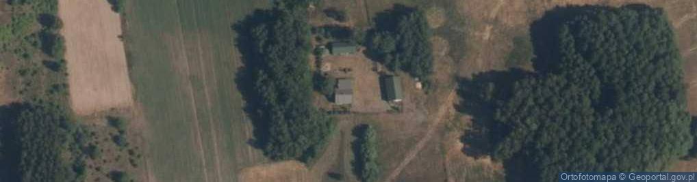 Zdjęcie satelitarne Kłonna-Kolonia ul.