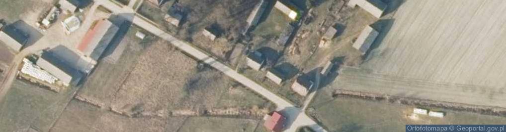 Zdjęcie satelitarne Kłopoty-Bujny ul.