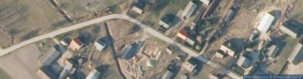 Zdjęcie satelitarne Kłopoty-Bujny ul.