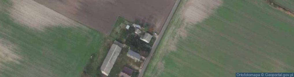 Zdjęcie satelitarne Kluczewo-Huby ul.