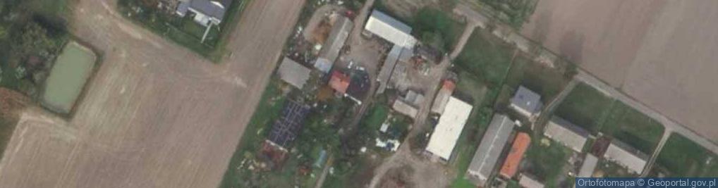 Zdjęcie satelitarne Kluczewo-Huby ul.