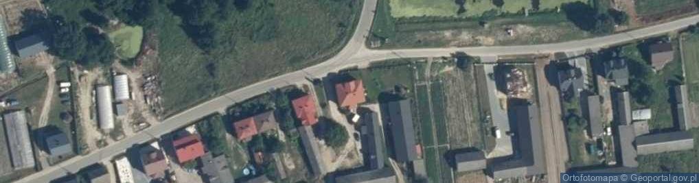 Zdjęcie satelitarne Kłudno ul.