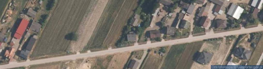 Zdjęcie satelitarne Kłudzice ul.