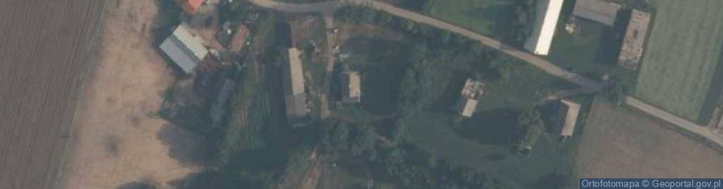 Zdjęcie satelitarne Klukowa Huta ul.