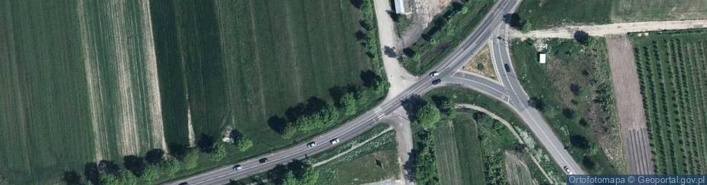 Zdjęcie satelitarne Kleeberga, gen. ul.