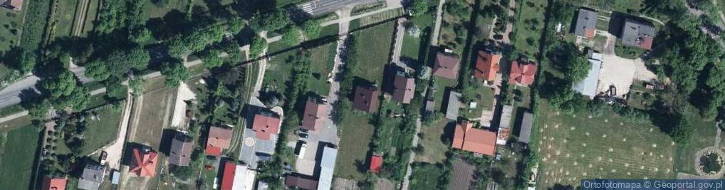 Zdjęcie satelitarne Kleeberga, gen. ul.
