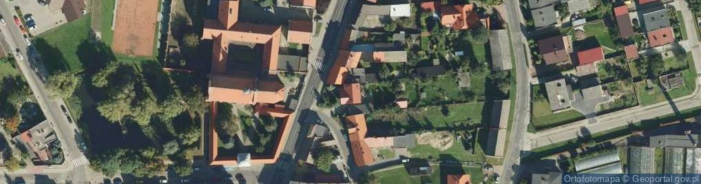 Zdjęcie satelitarne Klasztorna ul.